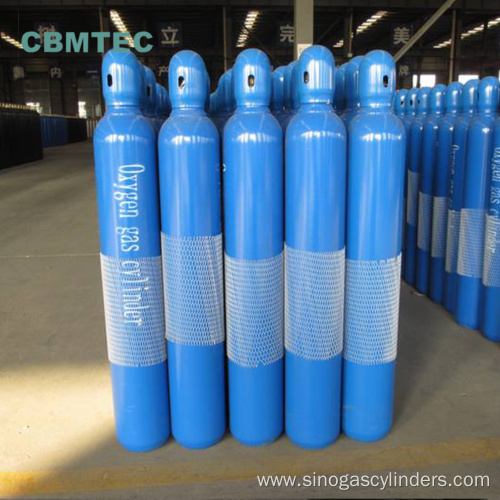 Hospital Use Grade 47L Steel Oxygen Cylinders